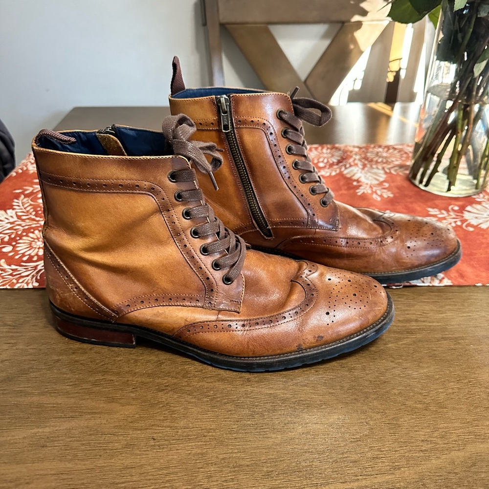 Steve Madden Leather Boots - Picture 3 of 11